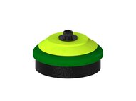 Przysawka piGRIP, warga piankowa, Ø70 mm, pianka EPDM (miękka), bez mieszków, podstawa typ 1, gwint niski G 1/8" zew., filtr siatkowy (G.FLI70S.F.S1.GL18M.01) (9972854) - Piab