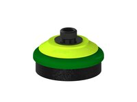 Przysawka piGRIP, warga piankowa, Ø70 mm, pianka EPDM (miękka), bez mieszków, podstawa typ 1, gwint niski G3/8" zew., filtr siatkowy (G.FLI70S.F.S1.GL38M.01) (9945619) - Piab