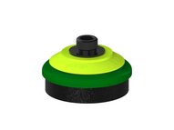 Przysawka piGRIP, warga piankowa, Ø70 mm, pianka EPDM (miękka), bez mieszków, podstawa typ 1, gwint niski G3/8" zew., (G.FLI70S.F.S1.GL38M.00) (9923843) - Piab