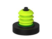 Przysawka piGRIP, szeroka warga piankowa, Ø120, 3 mieszki, podstawa typ 1, gwint niski G3/8" zew., (G.FLIW120X25E.B3.S1.GL38M.00) (9972560) - Piab