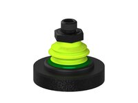 Przysawka piGRIP, szeroka warga piankowa, Ø60 mm, 1 mieszek, podstawa typ 1, G1/4" zew., dysk filtracyjny (G.FLIW60X10E.B1.S1.G14M.02) (9973240) - Piab