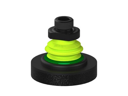 Przysawka piGRIP, szeroka warga piankowa, Ø60 mm, 1 mieszek, podstawa typ 1, G3/8" zew., (G.FLIW60X10E.B1.S1.G38M.00) (9972555) - Piab