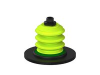 Przysawka piGRIP, szeroka warga piankowa, Ø120, 3 mieszki, podstawa typ 1, G3/8" zew., (G.FLIW120X5E.B3.S1.G38M.00) (9974656) - Piab