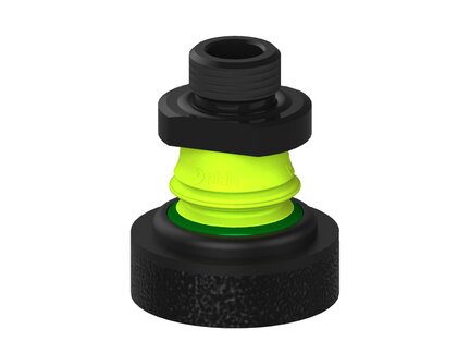 Przysawka piGRIP, szeroka warga piankowa, Ø40 mm, 1 mieszek, podstawa typ 1, G3/8" zew., (G.FLIW40X10E.B1.S1.G38M.00) (9972219) - Piab