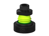 Przysawka piGRIP, szeroka warga piankowa, Ø40 mm, 1 mieszek, podstawa typ 1, G3/8" zew., (G.FLIW40X10E.B1.S1.G38M.00) (9972219) - Piab