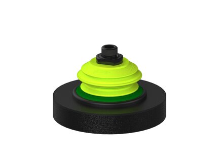 Przysawka piGRIP, szeroka warga piankowa, Ø120 mm, 1 mieszek, podstawa typ 1, G3/8" zew., (G.FLIW120X20E.B1.S1.G38M.00) (9974069) - Piab