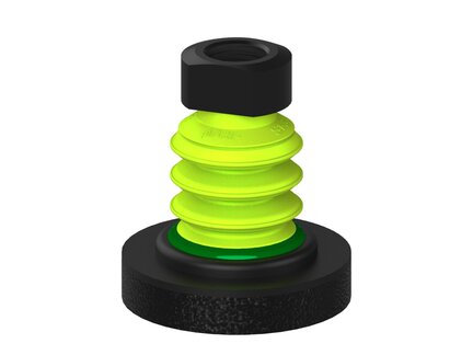 Przysawka piGRIP, szeroka warga piankowa, Ø60, 3 mieszki, podstawa typ 1, G3/8" wew., (G.FLIW60X10E.B3.S1.G38F.00) (9976604) - Piab