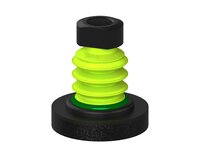 Przysawka piGRIP, szeroka warga piankowa, Ø60, 3 mieszki, podstawa typ 1, G3/8" wew., (G.FLIW60X10E.B3.S1.G38F.00) (9976604) - Piab