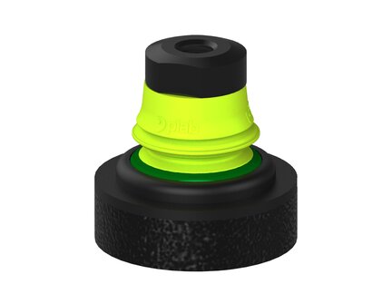 Przysawka piGRIP, szeroka warga piankowa, Ø40 mm, 1 mieszek, podstawa typ 1, filtr siatkowy (G.FLIW40X10E.B1.S1.MM8F.01) (9973862) - Piab