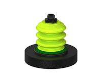 Przysawka piGRIP, szeroka warga piankowa, Ø120, 3 mieszki, podstawa typ 1, G3/8" zew., (G.FLIW120X20E.B3.S1.G38M.00) (9972688) - Piab