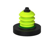 Przysawka piGRIP, szeroka warga piankowa, Ø120, 3 mieszki, podstawa typ 1, G3/8" zew., (G.FLIW120X20E.B3.S1.G38M.00) (9972688) - Piab