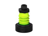 Przysawka piGRIP, szeroka warga piankowa, Ø40, 3 mieszki, podstawa typ 1, G1/4" zew., piSAVE 04/60 (G.FLIW40X10E.B3.S1.G14M.14) (9976194) - Piab