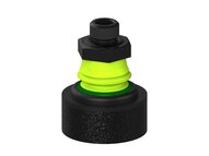 Przysawka piGRIP, szeroka warga piankowa, Ø40 mm, 1 mieszek, podstawa typ 1, G1/4" zew., filtr siatkowy (G.FLIW40X15E.B1.S1.G14M.01) (9974473) - Piab