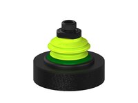 Przysawka piGRIP, szeroka warga piankowa, Ø80 mm, 1 mieszek, podstawa typ 1, G3/8" zew., filtr siatkowy (G.FLIW80X20E.B1.S1.G38M.01) (9972828) - Piab