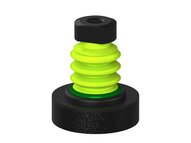 Przysawka piGRIP, szeroka warga piankowa, Ø60, 3 mieszki, podstawa typ 1, (G.FLIW60X15E.B3.S1.MM12F.00) (9976507) - Piab