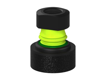 Przysawka piGRIP, szeroka warga piankowa, Ø40 mm, 1 mieszek, podstawa typ 1, G3/8" wew., (G.FLIW40X15E.B1.S1.G38F.00) (9973665) - Piab