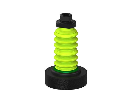 Przysawka piGRIP, szeroka warga piankowa Ø60 mm, 6 mieszków (3+3), podstawa typ 1, G3/8" zew., dysk filtracyjny (G.FLIW60X15E.B6.S1.G38M.02) (9973636) - Piab