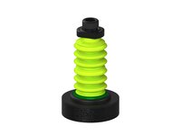 Przysawka piGRIP, szeroka warga piankowa Ø60 mm, 6 mieszków (3+3), podstawa typ 1, G3/8" zew., dysk filtracyjny (G.FLIW60X15E.B6.S1.G38M.02) (9973636) - Piab
