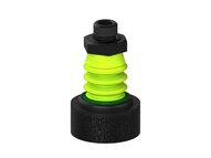 Przysawka piGRIP, szeroka warga piankowa, Ø40, 3 mieszki, podstawa typ 1, G1/4" zew., (G.FLIW40X15E.B3.S1.G14M.00) (9976240) - Piab