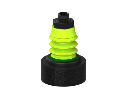 Przysawka piGRIP, szeroka warga piankowa, Ø40, 3 mieszki, podstawa typ 1, G1/8" zew., (G.FLIW40X15E.B3.S1.G18M.00) (9973709) - Piab