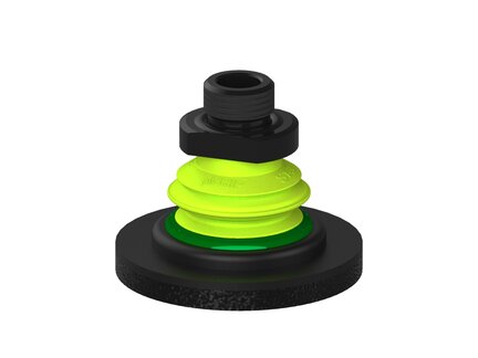 Przysawka piGRIP, szeroka warga piankowa, Ø60 mm, 1 mieszek, podstawa typ 1, G3/8" zew., (G.FLIW60X5E.B1.S1.G38M.00) (9974479) - Piab