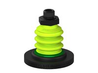 Przysawka piGRIP, szeroka warga piankowa, Ø60, 3 mieszki, podstawa typ 1, G1/4" zew., (G.FLIW60X5E.B3.S1.G14M.00) (9977004) - Piab