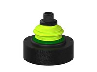 Przysawka piGRIP, szeroka warga piankowa, Ø80 mm, 1 mieszek, podstawa typ 1, NPT 3/8" zew., piSAVE 05/60 (G.FLIW80X25E.B1.S1.NT38M.15) (9975941) - Piab