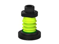 Przysawka piGRIP, szeroka warga piankowa, Ø40, 3 mieszki, podstawa typ 1, G3/8" zew., (G.FLIW40X5E.B3.S1.G38M.00) (9973472) - Piab