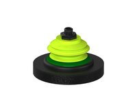 Przysawka piGRIP, szeroka warga piankowa, Ø80 mm, 1 mieszek, podstawa typ 1, G1/8" zew., piSAVE, dławik 0,7 mm, dysk filtracyjny (G.FLIW80X10E.B1.S1.G18M.06) (9976580) - Piab