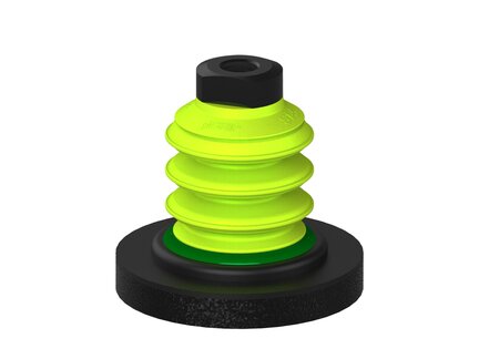 Przysawka piGRIP, szeroka warga piankowa, Ø80, 3 mieszki, podstawa typ 1, G1/4" wew., (G.FLIW80X10E.B3.S1.G14F.00) (9975261) - Piab