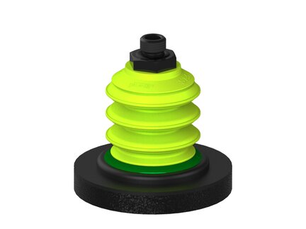 Przysawka piGRIP, szeroka warga piankowa, Ø80, 3 mieszki, podstawa typ 1, G1/4" zew., (G.FLIW80X10E.B3.S1.G14M.00) (9975262) - Piab