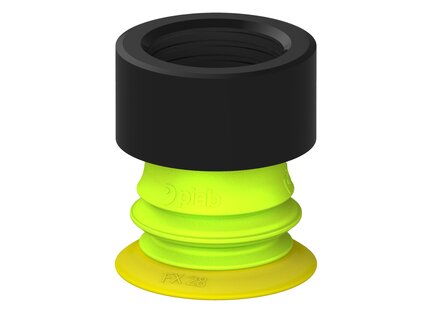 Przysawka piGRIP, warga elastyczna, Ø28 mm, TPE 30°, 1 mieszek, podstawa typ 1, G1/2" wew., piSAVE 03/60 (G.FX28T30.B1.S1.G12F.16) (9909511) - Piab