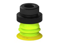 Przysawka piGRIP, warga elastyczna, Ø28 mm, TPE 30°, 1 mieszek, podstawa typ 1, G1/2" zew., (G.FX28T30.B1.S1.G12M.00) (9924501) - Piab