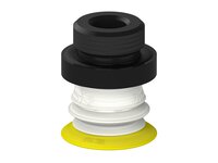 Przysawka piGRIP, warga elastyczna, Ø28 mm, TPE 30°, 1 mieszek, podstawa typ 1, G1/2" zew., filtr siatkowy, FDA (G.FX28T30.B1.S1.G12M.01.FDA) (9939650) - Piab