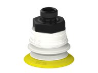 Przysawka piGRIP, warga elastyczna, Ø28 mm, TPE 30°, 1 mieszek, podstawa typ 1, G1/8" zew., filtr siatkowy, FDA (G.FX28T30.B1.S1.G18M.01.FDA) (9903423) - Piab