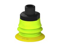 Przysawka piGRIP, warga elastyczna, Ø28 mm, TPE 30°, 1 mieszek, podstawa typ 1, NPT 1/8" zew., filtr siatkowy (G.FX28T30.B1.S1.NT18M.01) (9907576) - Piab