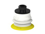 Przysawka piGRIP, warga elastyczna, Ø28 mm, TPE 30°, 1 mieszek, podstawa typ 1, gwint niski G 1/8" zew., dysk filtracyjny, FDA (G.FX28T30.B1.S1.GL18M.02.FDA) (9904851) - Piab