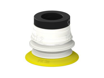 Przysawka piGRIP, warga elastyczna, Ø28 mm, TPE 30°, 1 mieszek, podstawa typ 1,, FDA (G.FX28T30.B1.S1.PD11X.00.FDA) (9934135) - Piab