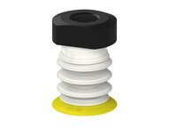 Przysawka piGRIP, warga elastyczna, Ø28 mm, TPE 30°, 3 mieszki, podstawa typ 1, G1/4" wew., piSAVE, dławik 1,0 mm, FDA (G.FX28T30.B3.S1.G14F.04.FDA) (9927828) - Piab