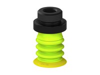 Przysawka piGRIP, warga elastyczna, Ø28 mm, TPE 30°, 3 mieszki, podstawa typ 1, G1/2" zew., (G.FX28T30.B3.S1.G12M.00) (9909257) - Piab