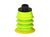 Przysawka piGRIP, warga elastyczna, Ø28 mm, TPE 30°, 3 mieszki, podstawa typ 1, gwint niski G 1/8" zew., (G.FX28T30.B3.S1.GL18M.00) (9902696) - Piab