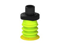 Przysawka piGRIP, warga elastyczna, Ø28 mm, TPE 30°, 3 mieszki, podstawa typ 1, gwint M14x1 zew., (G.FX28T30.B3.S1.MMF14M.00) (9916070) - Piab