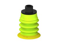 Przysawka piGRIP, warga elastyczna, Ø28 mm, TPE 30°, 3 mieszki, podstawa typ 1, gwint niski NPT 1/8" zew., (G.FX28T30.B3.S1.NTL18M.00) (9918580) - Piab