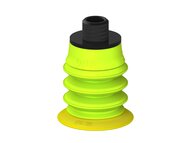 Przysawka piGRIP, warga elastyczna, Ø28 mm, TPE 30°, 3 mieszki, podstawa typ 1, gwint niski NPT 1/8" zew., (G.FX28T30.B3.S1.NTL18M.00) (9918580) - Piab