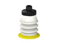 Przysawka piGRIP, warga elastyczna, Ø28 mm, TPE 30°, 3 mieszki, podstawa typ 1, gwint M8x1 zew.,, FDA (G.FX28T30.B3.S1.MMF8M.00.FDA) (9930219) - Piab