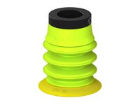 Przysawka piGRIP, warga elastyczna, Ø28 mm, TPE 30°, 3 mieszki, podstawa typ 1, (G.FX28T30.B3.S1.PD11X.00) (9914078) - Piab