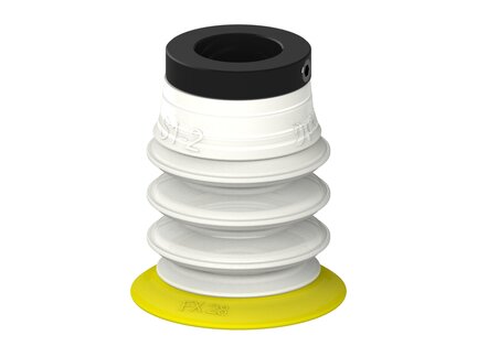 Przysawka piGRIP, warga elastyczna, Ø28 mm, TPE 30°, 3 mieszki, podstawa typ 1,, FDA (G.FX28T30.B3.S1.PD11X.00.FDA) (9917550) - Piab