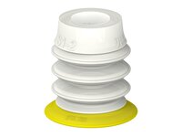 Przysawka piGRIP, warga elastyczna, Ø28 mm, TPE 30°, 3 mieszki, podstawa typ 1, bez typu, bez rodzaju, dysk filtracyjny, FDA (G.FX28T30.B3.S1.XXX.02.FDA) (9914510) - Piab