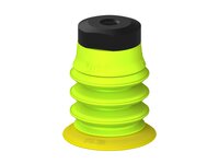 Przysawka piGRIP, warga elastyczna, Ø28 mm, TPE 30°, 3 mieszki, podstawa typ 1, (G.FX28T30.B3.S1.MM6F.00) (9951396) - Piab