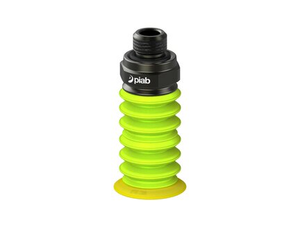 Przysawka piGRIP, warga elastyczna, Ø28 mm, TPE 30°, 6 mieszków (3+3), filtr siatkowy (G.FX28T30.B6.S0.GC14M.01) (9972727) - Piab